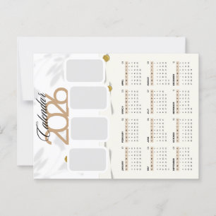 Carte Postale Calendrier personnalisé 2026