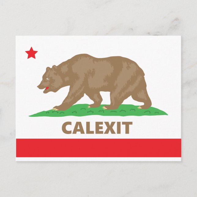Carte Postale Calexit (Devant)