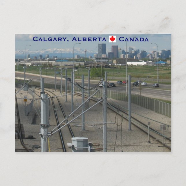 Carte Postale Calgary Canada (Devant)