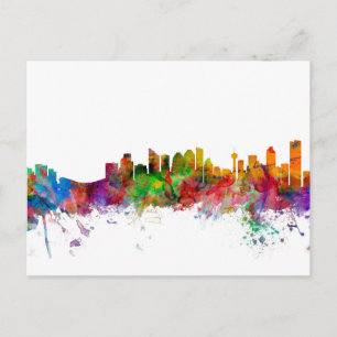 Carte Postale Calgary Canada Skyline
