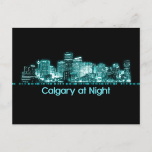 Carte Postale Calgary Skyline