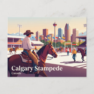 Carte Postale Calgary Stampede Canada