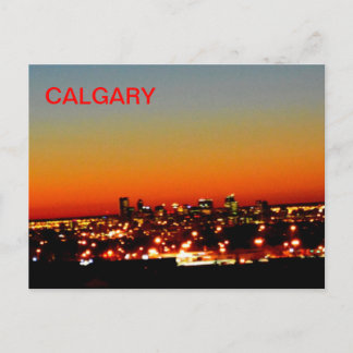 Carte Postale Calgary Sunrise