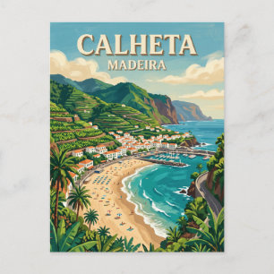 Carte Postale Calheta Portugal