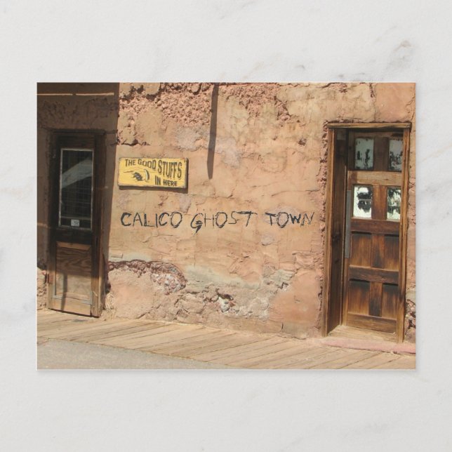 Carte postale Calico Ghost Town ! (Devant)