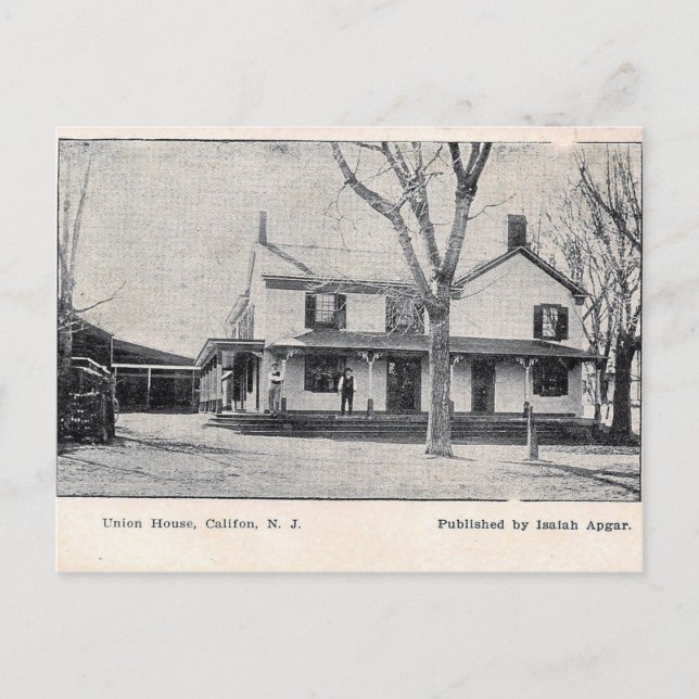 Carte Postale Califon, New Jersey, Vintage (Devant)