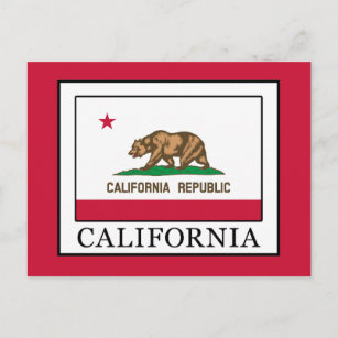 Carte Postale California