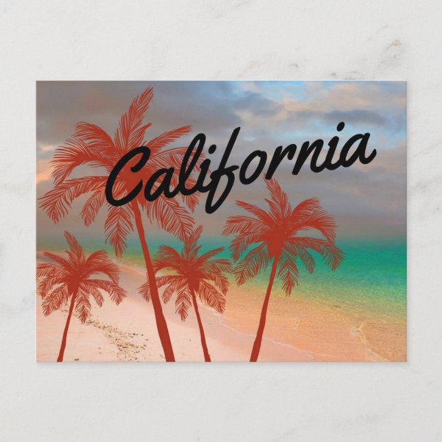 Carte postale California (Devant)