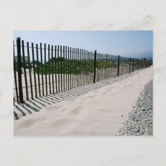 Carte postale California Beach Fence