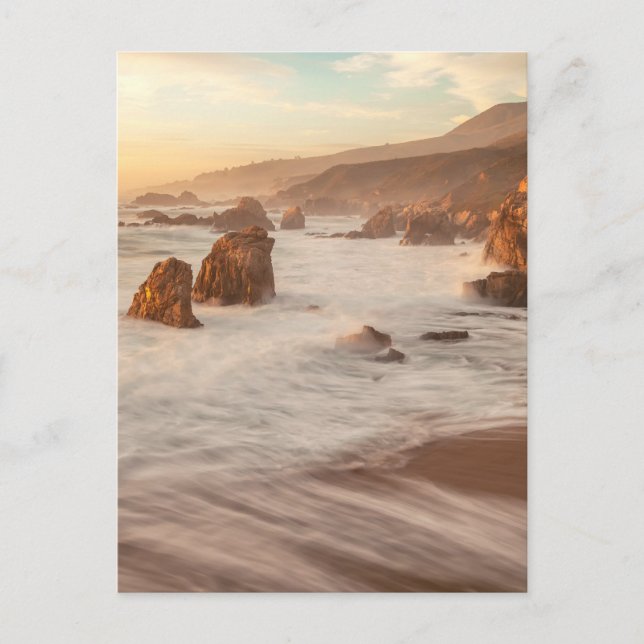 Carte Postale California Coast Scenery View (Devant)