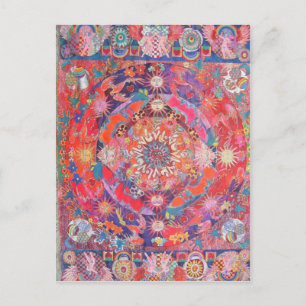 Carte Postale California Daze Mandala