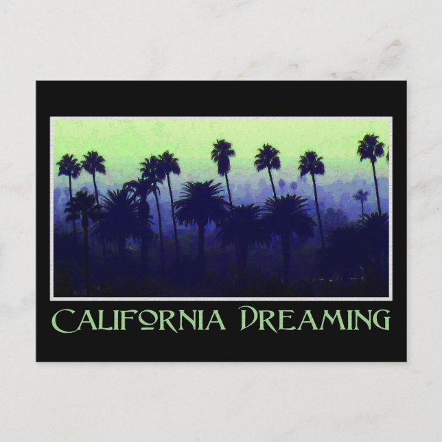 Carte postale California Dream (Devant)