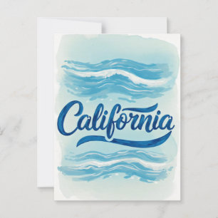 Carte postale California Dream - Vintage voyage Vi