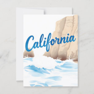 Carte postale California Dream - Vintage voyage Vi