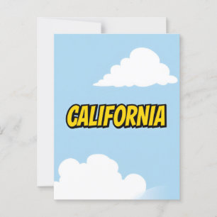 Carte postale California Dream - Vintage voyage Vi