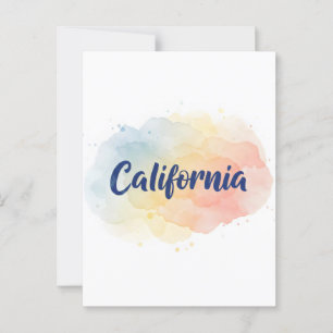 Carte postale California Dream - Vintage voyage Vi