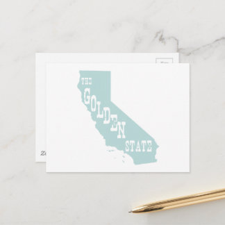 Carte Postale California Nickname The Golden State California