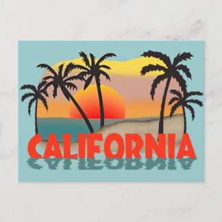 Carte Postale California Souvenir