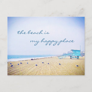 Carte Postale California Vacation Beach Est Mon Bon Script Lieu