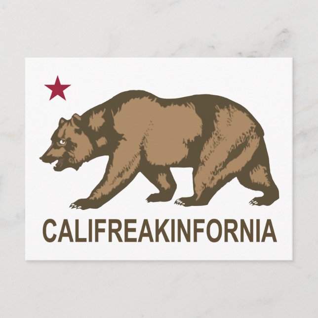 Carte Postale Californie (Devant)