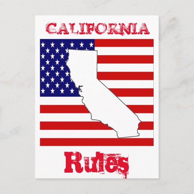 CARTE POSTALE CALIFORNIE  (Devant)