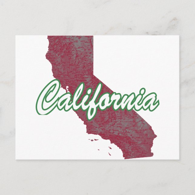 Carte Postale Californie (Devant)