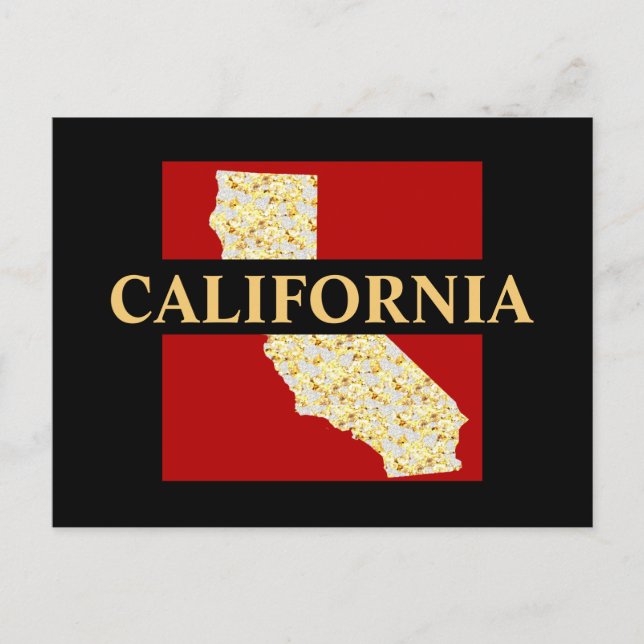 Carte Postale Californie (Devant)