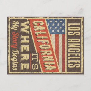 Carte Postale Californie de Los Angeles