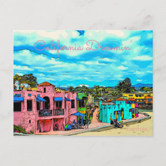 Carte Postale Californie Dreamin Capitola Coast