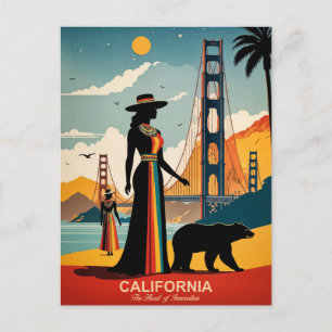 Carte Postale Californie : Le coeur de l'innovation