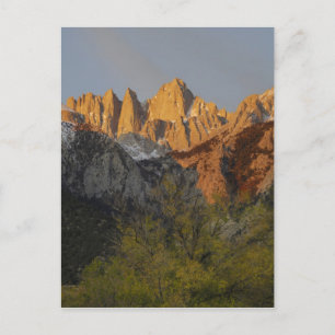 Carte Postale Californie, Mont Whitney, Inyo National Forest 3