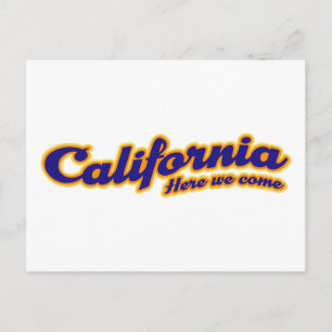 Carte Postale Californie - Nous voici
