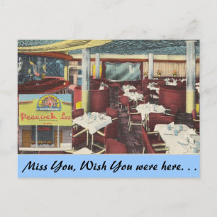 Carte Postale Californie, Peacock Lane, Hollywood