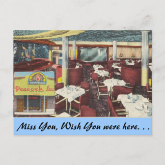 Carte Postale Californie, Peacock Lane, Hollywood