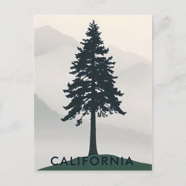 Carte postale californienne (Devant)