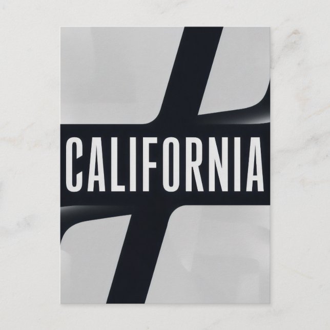 Carte postale californienne (Devant)