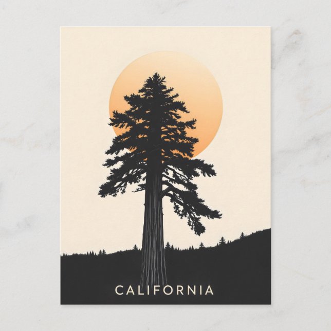 Carte postale californienne (Devant)