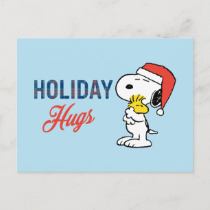 Carte Postale Câlins de vacances de Snoopy et Woodstock   Peanut