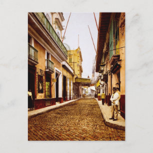 Carte Postale Calle de Habana Havana Cuba
