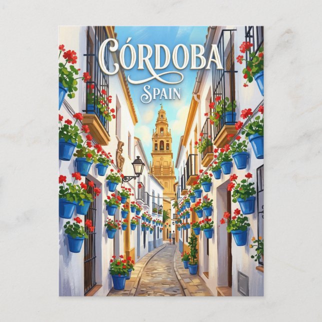 Carte Postale Calleja de las Flores Espagne (Devant)
