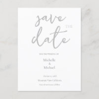 Calligraphie de script Mariage Moderne Enregistrer