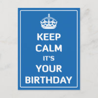 Calme c'est ton anniversaire