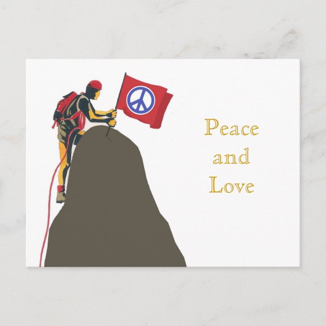 Carte Postale Calme et amour (Devant)