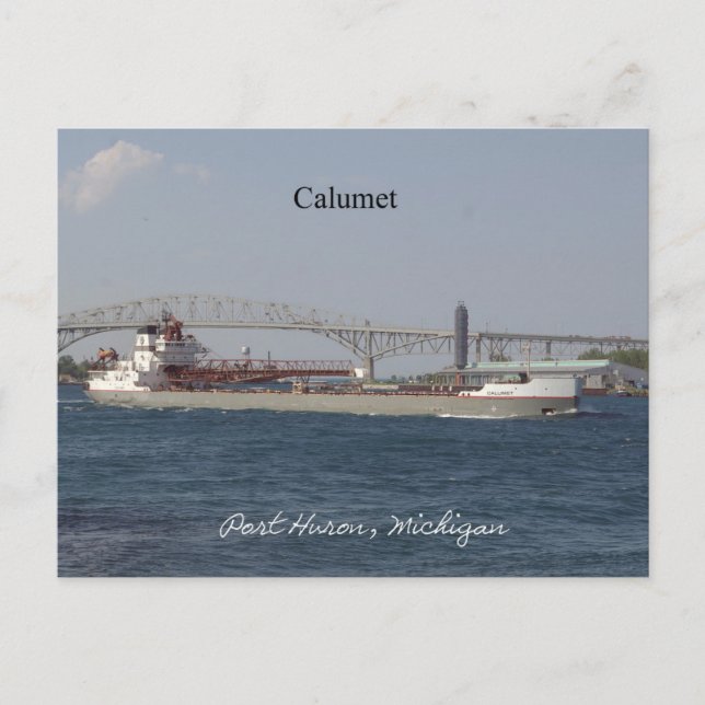 Carte postale Calumet Port Huron (Devant)