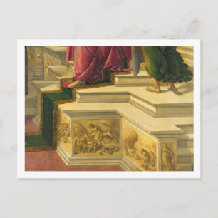 Carte Postale Calumny d'Apelles : détail montrant une partie du 