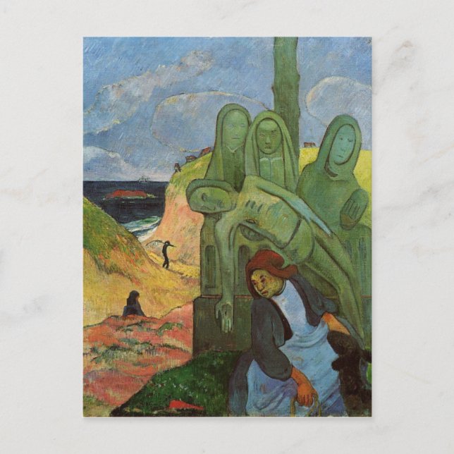 Carte Postale Calvaire breton par Paul Gauguin (Devant)