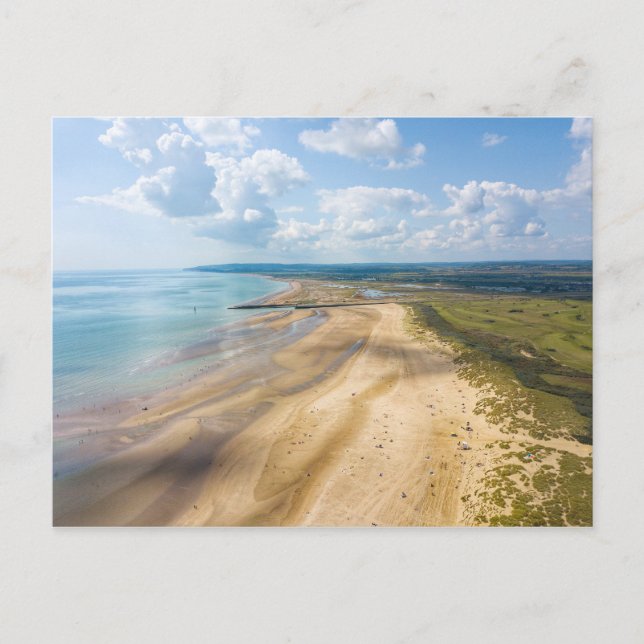 CARTE POSTALE CAMBER SANDS, EAST SUSSEX, UK (Devant)