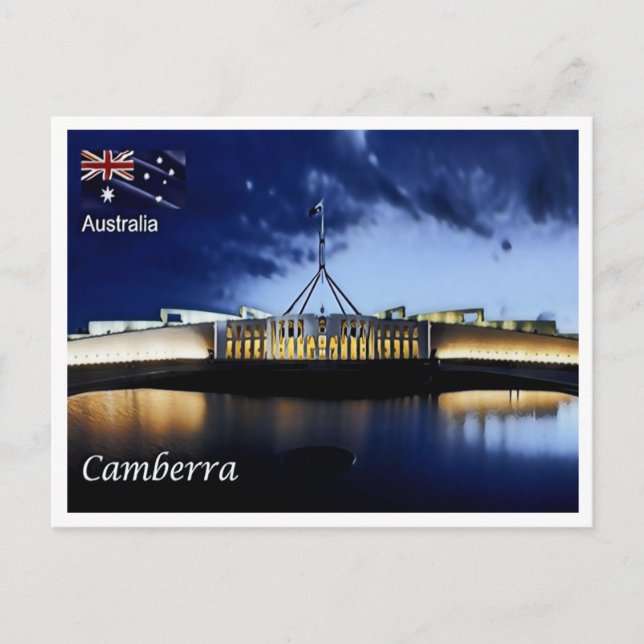 Carte Postale Camberra - Australie - (Devant)