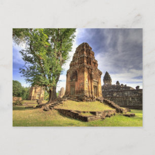 Carte Postale Cambodge, Angkor Wat. Vue du temple Bakong.