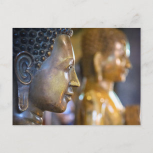 Carte Postale Cambodge, Phnom Penh. Statue de Bouddha